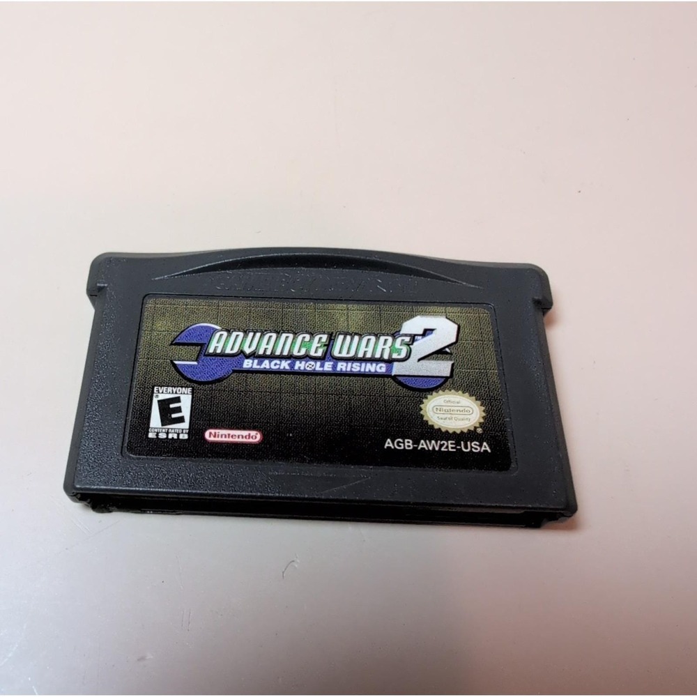 Advance Wars 2 Black Hole Rising Nintendo Game Boy Advance GBA Authentic Tested